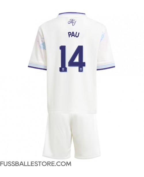 Günstige Aston Villa Pau Torres #14 3rd trikot Kinder 2025-26 Kurzarm (+ Kurze Hosen) Günstige Aston Villa Pau Torres #14 3rd trikot Kinder 2025-26 Kurzarm (+ Kurze Hosen)